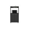 Kitchen Cart Totti, Kitchen, Black