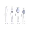 4 Piece Flatware Set Silverware Stainless Steel Including Fork Spoons Knife Cutlery with Gift Box