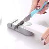 Knife Sharpener Portable Double Mini Grindstone Rotatable Handle Sharpening Cutter Home Kitchen Gadget Tool